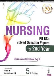 Nursing Pb Bsc Solved Question Papers For 2Nd Year