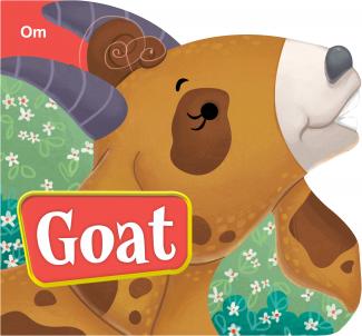 Cut Out Board Book: Animals Goat