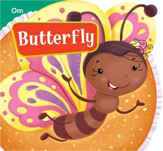 CUT OUT BOARD BOOK: BIRDS BUTTERFLY