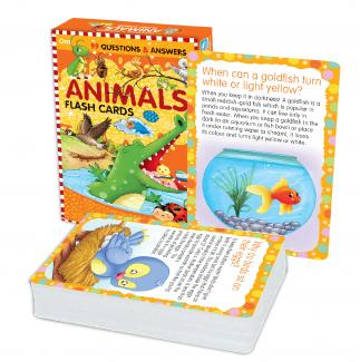 99 QUESTIONS AND ANSWERS ANIMALS FLASH CARDS