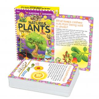 99 QUESTIONS AND ANSWERS NATURES AND PLANTS FLASH CARDS