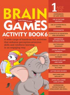 Brain Games Activity Book 6 LEVEL-1