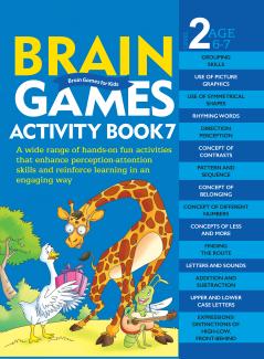Brain Games Activity Book  Book-7 (Level 2 )