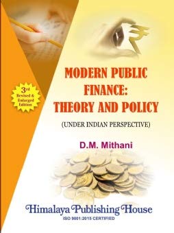 Modern Public Finance: Theory and Policy