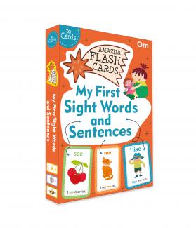 My First Sight Words and Sentences Flash Cards