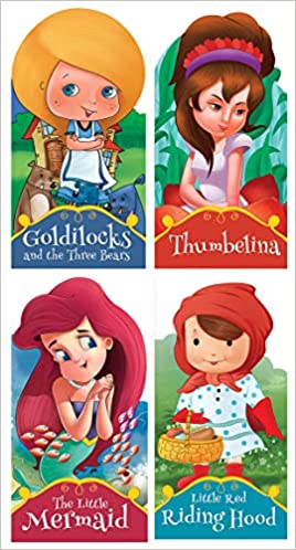 Cut Out Story Books: Fairy Tales Heros (Set of 4 Books) (ALADDIN, PETER PAN, PINOCCHIO, RIP VAN WINK