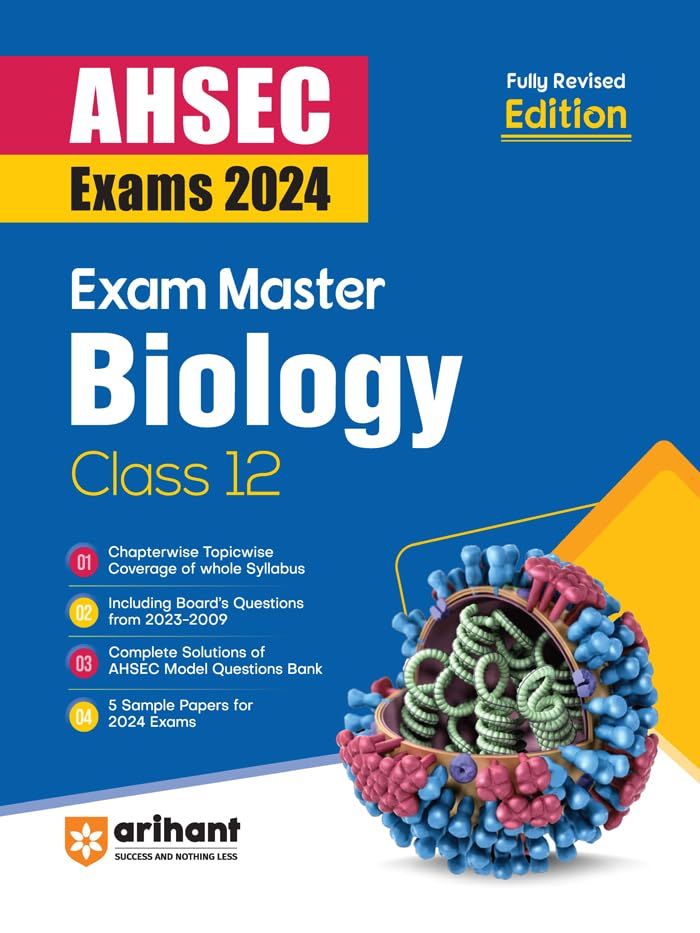 Exam Master AHSEC Exam 2024 - Biology Class 12