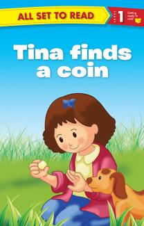 ALL SET TO READ LEVEL- 1 TINA FINDS A COIN