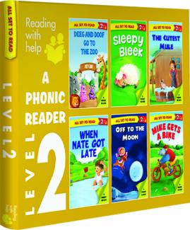 ALL SET TO READ LEVEL- 2 PHONIC READER READING WITH HELP