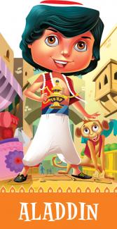CUT OUT STORY BOOK: ALADDIN