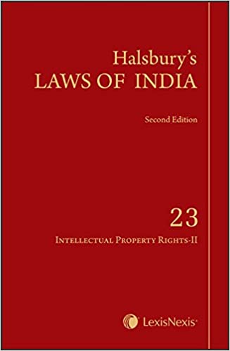 Halsbury's Laws of India-Intellectual Property Rights-II; Vol 23