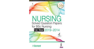 Nursing Solved Question Papers for BSc Nursing (1st Year 2019-2014)