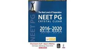 The Next Level of Preparation NEET PG Crystal Clear 2016-2020