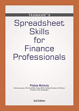 Spreadsheet Skills for Finance Professionals