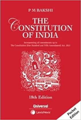 Constitution of India (Pkt.Size)