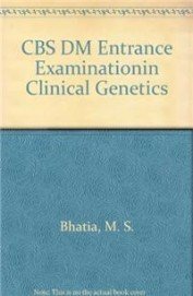 Cbs Dm Clnical Genetics Entrance Examination (Pb 2017) 