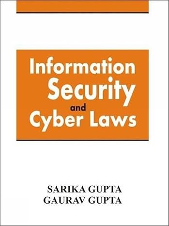 Information Security & Cyber Laws