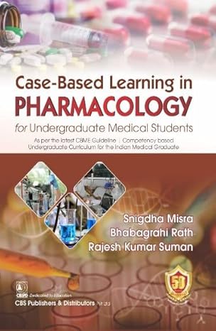 Case Based Learning In Pharmacology For Undergraduate Medical Students (Pb 2024)
